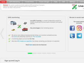 'livegpstracks.com' screenshot