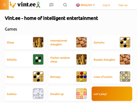 'vint.ee' screenshot
