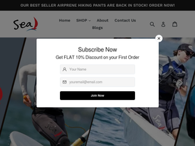 sailequipment.com.au homepage screenshot
