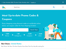 'couponseeker.com' screenshot