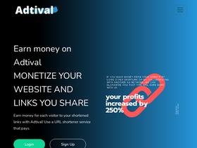 'adtival.network' screenshot
