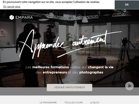 'empara.fr' screenshot
