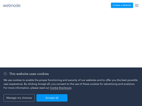 'webnode.com' screenshot