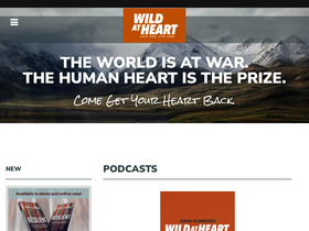 'wildatheart.org' screenshot