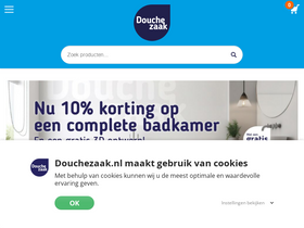 'douchezaak.nl' screenshot