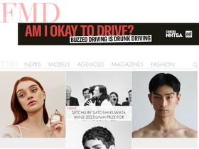 'fashionmodeldirectory.com' screenshot