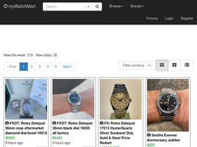 'mywatchmart.com' screenshot