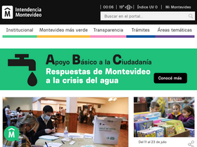 'geoweb.montevideo.gub.uy' screenshot