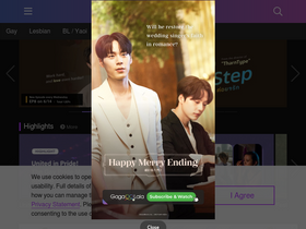 'gagaoolala.com' screenshot