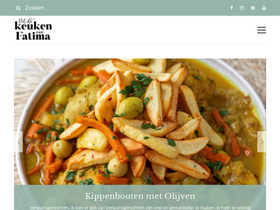 'uitdekeukenvanfatima.nl' screenshot