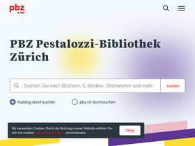 'pbz.ch' screenshot