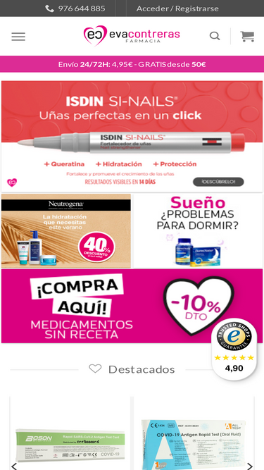 Evatest digital online farmacity