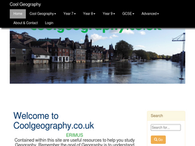 'coolgeography.co.uk' screenshot