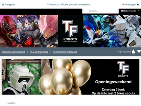 'tf-robots.nl' screenshot