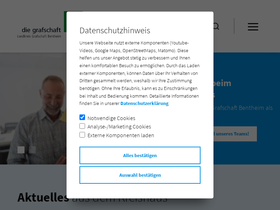 'grafschaft-bentheim.de' screenshot