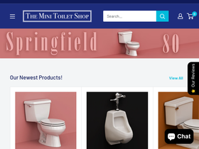 minitoiletshop.com homepage screenshot