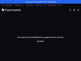 'hyperspace.xyz' screenshot