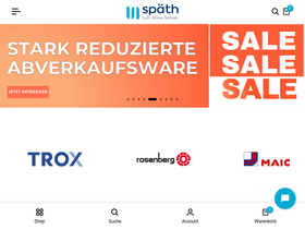 Markus Späth GmbH homepage screenshot