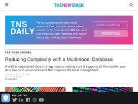 'thenewstack.io' screenshot