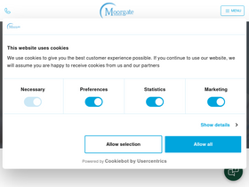 'moorgateandrology.co.uk' screenshot