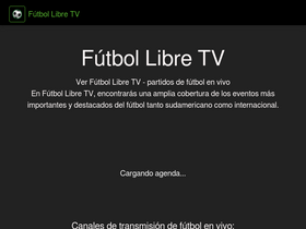 'futbollibretv.com' screenshot