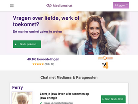 'mediumchat.nl' screenshot