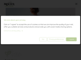 'moltexbaby.com' screenshot