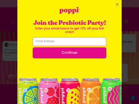 'drinkpoppi.com' screenshot