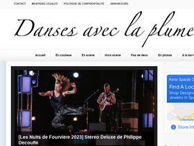 dansesaveclaplume.com