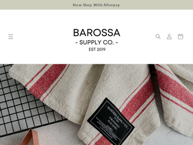 barossasupplyco.com.au homepage screenshot