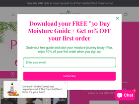 thetreslife.com homepage screenshot