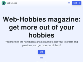 'web-hobbies.com' screenshot