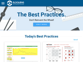 'eloquens.com' screenshot