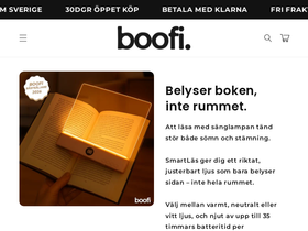 boofi.se homepage screenshot