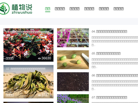 'zhiwushuo.com' screenshot