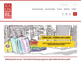 'kaosgl.org' screenshot