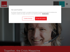 'crisis.org.uk' screenshot