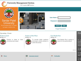 'spuportal.in' screenshot