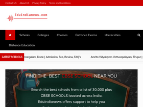 'eduindianews.com' screenshot