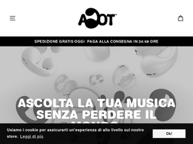 Ambiedot homepage screenshot