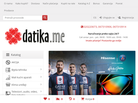 'datika.me' screenshot