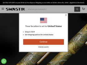 'swastikpenn.com' screenshot