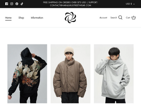 'harajukustreetwear.com' screenshot