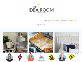 'theidearoom.net' screenshot