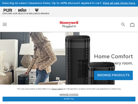 'honeywellpluggedin.com' screenshot