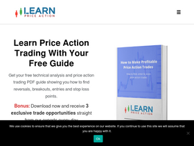 'learnpriceaction.com' screenshot