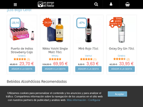 'yopongoelhielo.com' screenshot