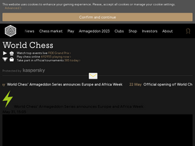 'worldchess.com' screenshot