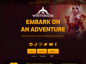 'whitemane.gg' screenshot