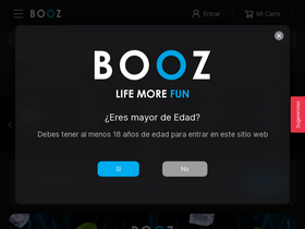 'booz.cl' screenshot